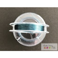 Ékszer drót 0,3mm - türkiz 10m