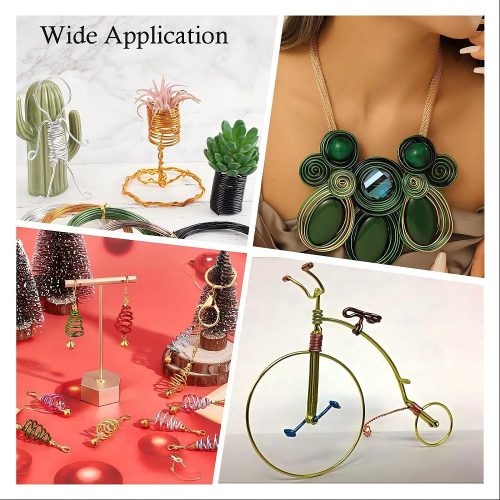 Ékszer drót 1,2mm - zöld szín 5m