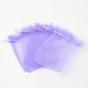 Organza ajándéktasak 10x15 cm - levendula lila