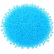 Cseh kásagyöngy 10g/cs 11/60030- átlátszó közép kék