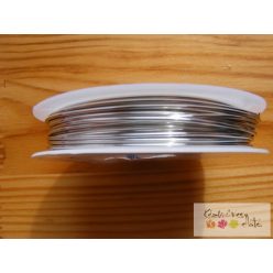 Ékszer drót 1mm - ezüst szín 3,5 m