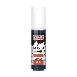 Fényes akrilfesték - indigókék 20ml