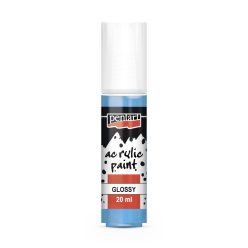 Fényes akrilfesték - világoskék 20ml