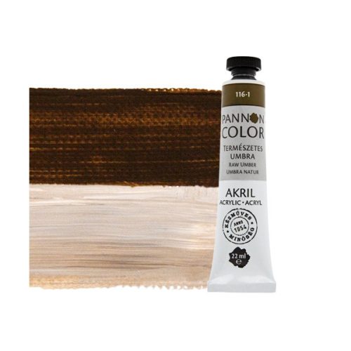 Pannoncolor akrilfesték - 116 TERMÉSZETES UMBRA 22ml