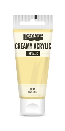 Krémes akrilfesték, selyemfényű - krém