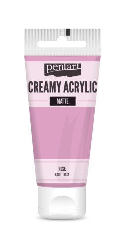 Krémes akrilfesték, matt - rózsaszín