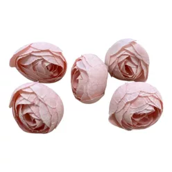 Boglárka virágfej 3 cm 5db/cs - Világos rózsaszín