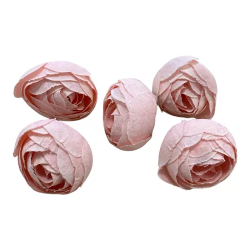 Boglárka virágfej 3 cm 5db/cs - Világos rózsaszín