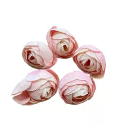 Boglárka virágfej 3 cm 5db/cs - Halvány rózsaszín