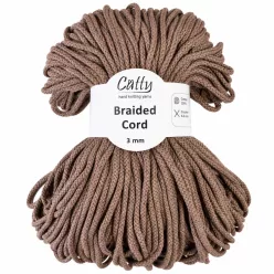 Catty 3 mm zsinór fonal 117 - Barna