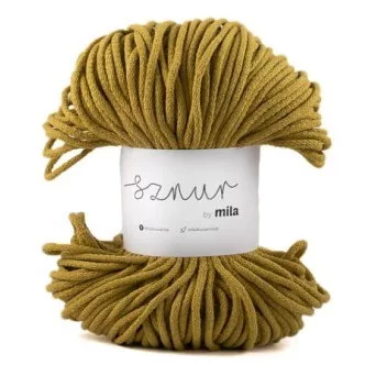 Sznur by Mila pamutzsinór 3 mm P44 - Arany kiwi