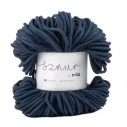 Sznur by Mila pamutzsinór 3 mm P54 - Sötét farmerkék