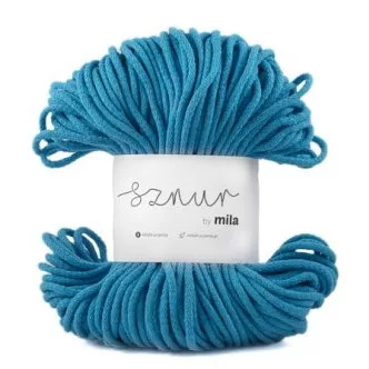 Sznur by Mila pamutzsinór 3 mm P65 - Türkiz