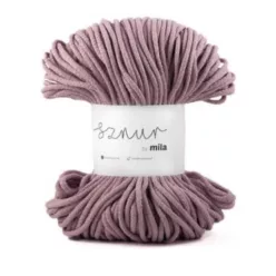Sznur by Mila pamutzsinór 3 mm P72 - Púderes rózsaszín