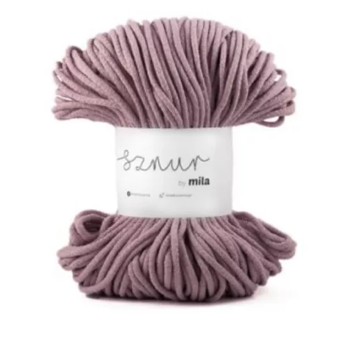 Sznur by Mila pamutzsinór 3 mm P72 - Púderes rózsaszín