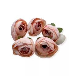 Boglárka virágfej 4,5 cm 5db/cs - Barack