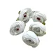 Boglárka virágfej 4,5 cm 5db/cs - Fehér