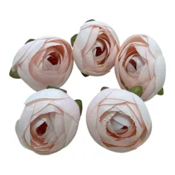Boglárka virágfej 4,5 cm 5db/cs - Halvány lila