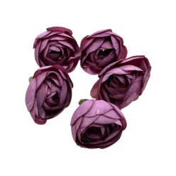 Boglárka virágfej 4,5 cm 5db/cs - Lila