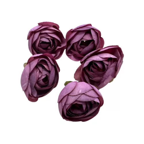 Boglárka virágfej 4,5 cm 5db/cs - Lila
