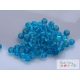 Roppantott üveggyöngy 50db/cs- türkiz kék