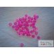 Roppantott üveggyöngy 50db/cs- rózsaszín