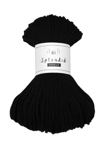 Splendid Premium 5 mm zsinórfonal 21 - Fekete