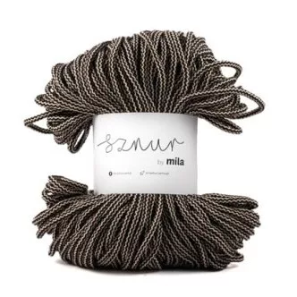 Sznur by Mila pamutzsinór 5 mm PM110 - Jeges kávé