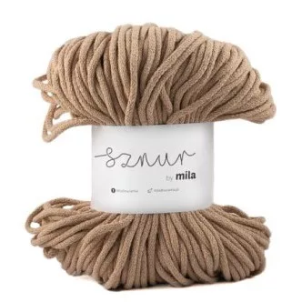 Sznur by Mila pamutzsinór 5 mm P14 - Karamell
