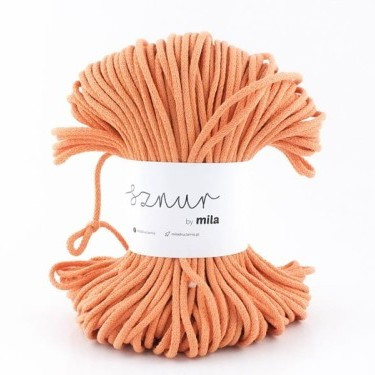 Sznur by Mila pamutzsinór 5 mm P35 - Barackvirág