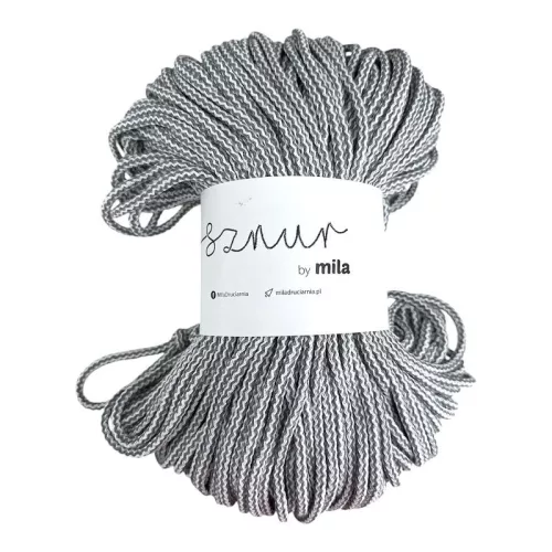 Sznur by Mila pamutzsinór 5 mm PM111 - Nyári köd