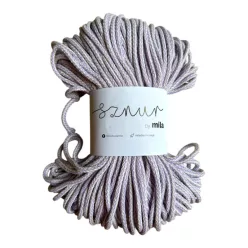 Sznur by Mila pamutzsinór 5 mm PM204 - Pasztel lila mix