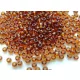 Cseh kásagyöngy 10g/cs 9/10070- átlátszó barna