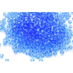 Cseh kásagyöngy 10g/cs 9/30030- átlátszó kék