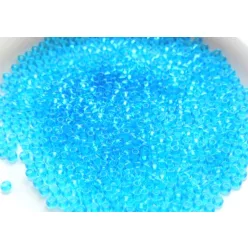 Cseh kásagyöngy 10g/cs 9/60030- átlátszó kék