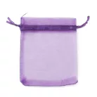 Organza ajándéktasak 9x12 cm - lila