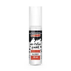 Fényes akrilfesték - fehér 20ml
