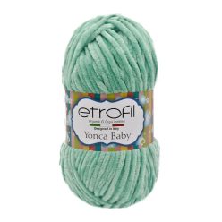   Etrofil Yonca Baby plüss, zsenília fonal 70411 Világos zöld