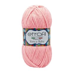 Etrofil Yonca Baby plüss, zsenília fonal 73015 Rózsa pink