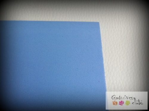 Dekorgumi 20x29cm - pasztell kék