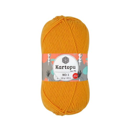 Kartopu No:1 Anti-Pilling Fonal 0154 - Napsárga