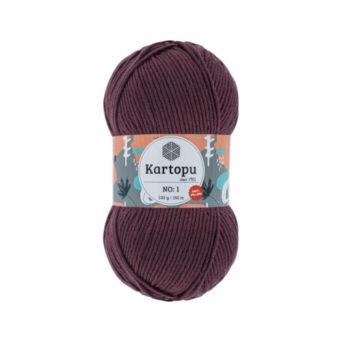 Kartopu No:1 Anti-Pilling Fonal 1707 - Padlizsán