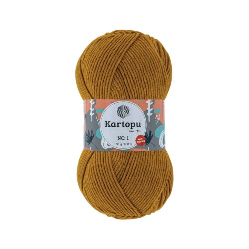 Kartopu No:1 Anti-Pilling Fonal 0313 - Mustár