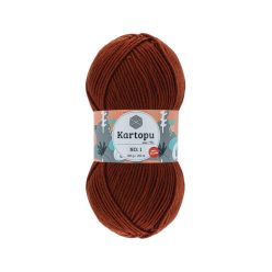 Kartopu No:1 Anti-Pilling Fonal 0832 - Rozsdabarna