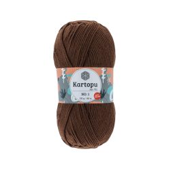 Kartopu No:1 Anti-Pilling Fonal 0890 - Barna