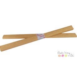 Krepp papír, tekercses 50x200cm - gyöngyház óarany