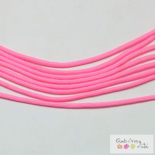 Paracord zsinór 2mm - sötét rózsaszín 5m