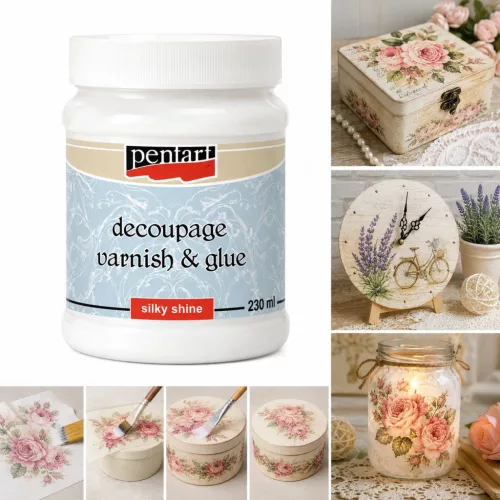 Decoupage ragasztólakk 230ml - selyemfényű