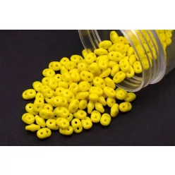 Cseh Superduo gyöngy 10g/cs SD83120 - Opaque Yellow
