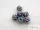 Shamballa strassz gyöngy 5db/cs - lila SHGY25 